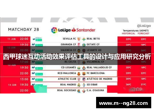 西甲球迷互动活动效果评估工具的设计与应用研究分析 西甲球迷互动活动效果评估工具的设计与应用研究分析